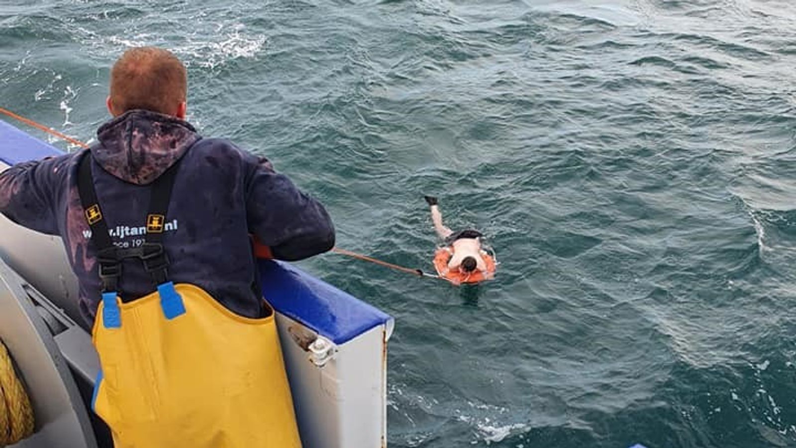 Kayaker Rescued From English Channel After 'clinging To Buoy' For Two ...