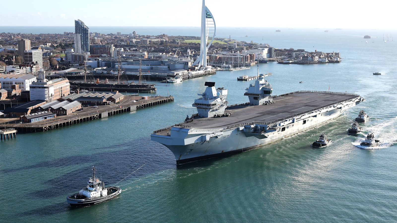 UK readies HMS Prince of Wales amid Middle East crisis - what you need to know | ITV News
