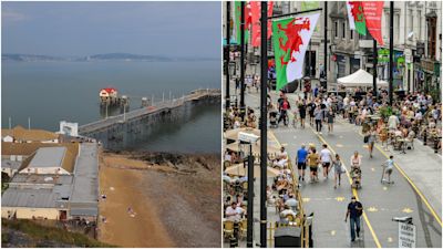 270920 swansea and cardiff PA Images collage