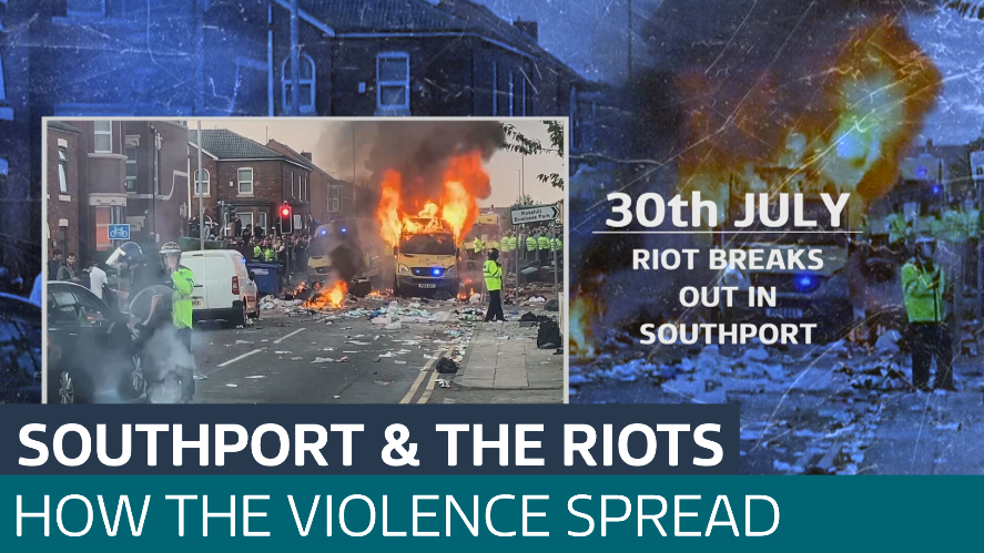 Southport and the Riots: How violence spread from a town calling for ...