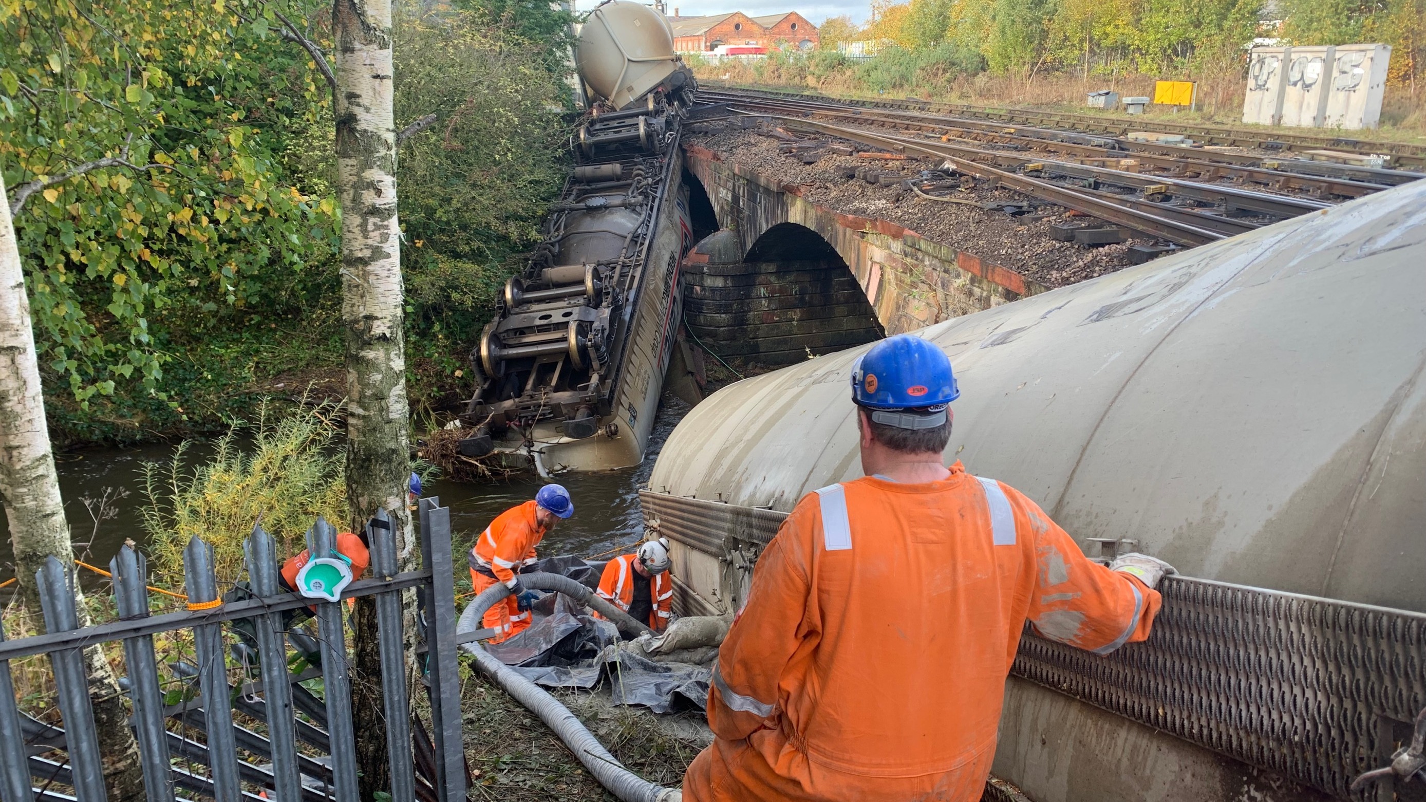 Delays In Work To Remove Derailed Freight Train From Carlisle Tracks As Complications Arise