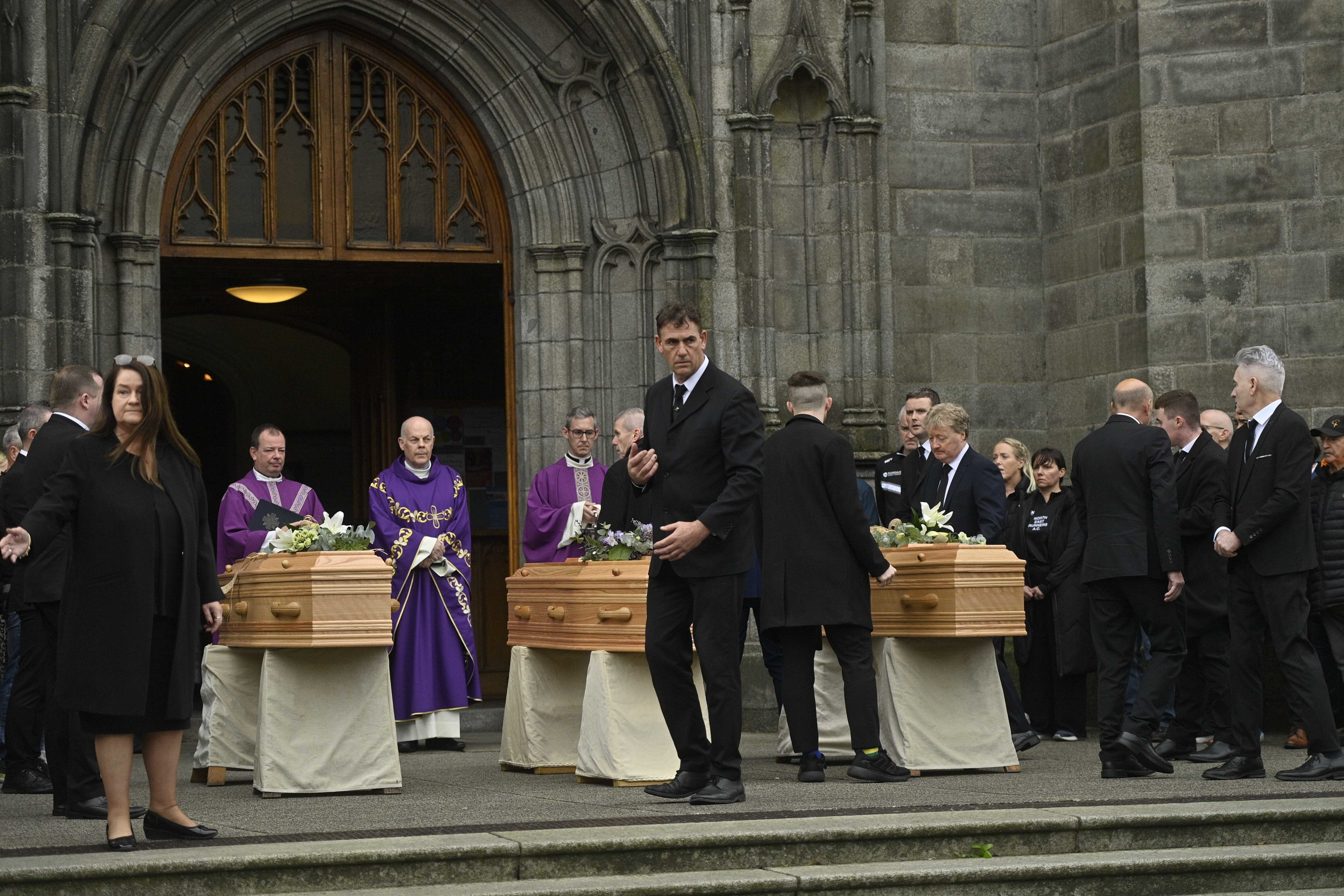 Son pays heartfelt tribute to parents and brother killed in their Co