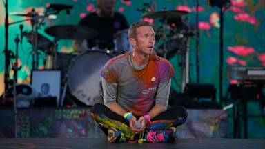 Coldplay’s Chris Martin falls through stage trapdoor during Australian concert