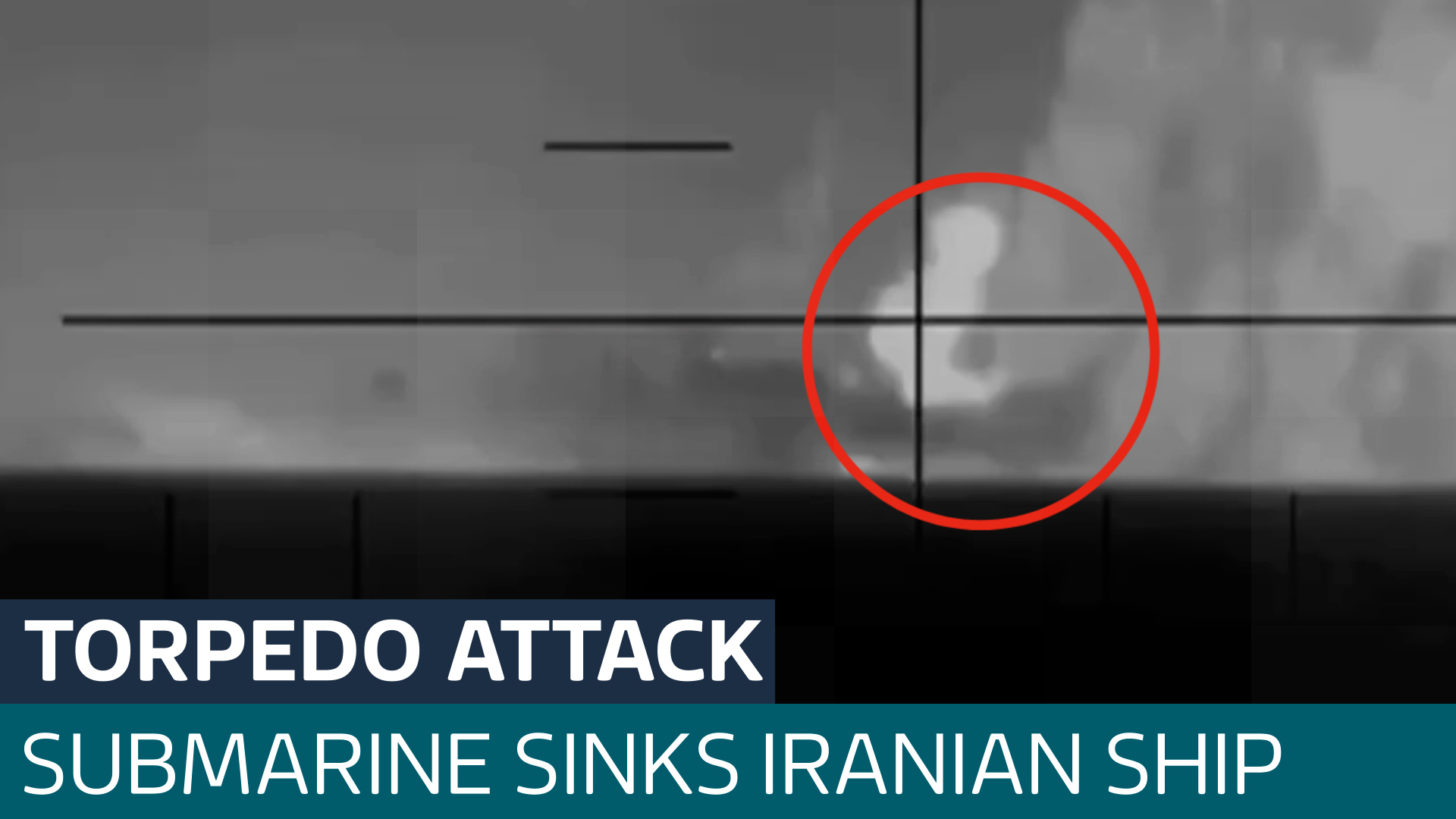 US sinks Iranian warship in international waters amid continued strikes on Iran - Latest From ITV News