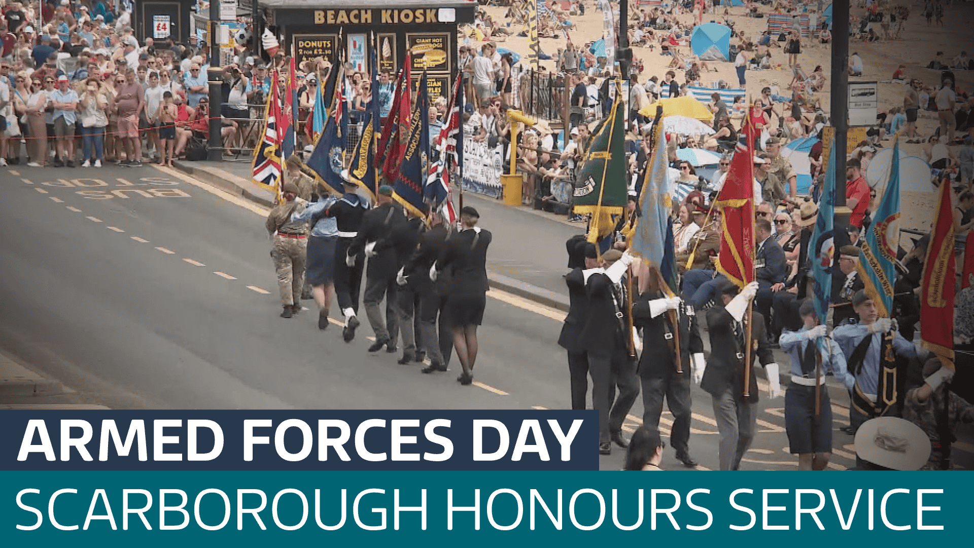 Thousands turn out for Armed Forces Day in Scarborough