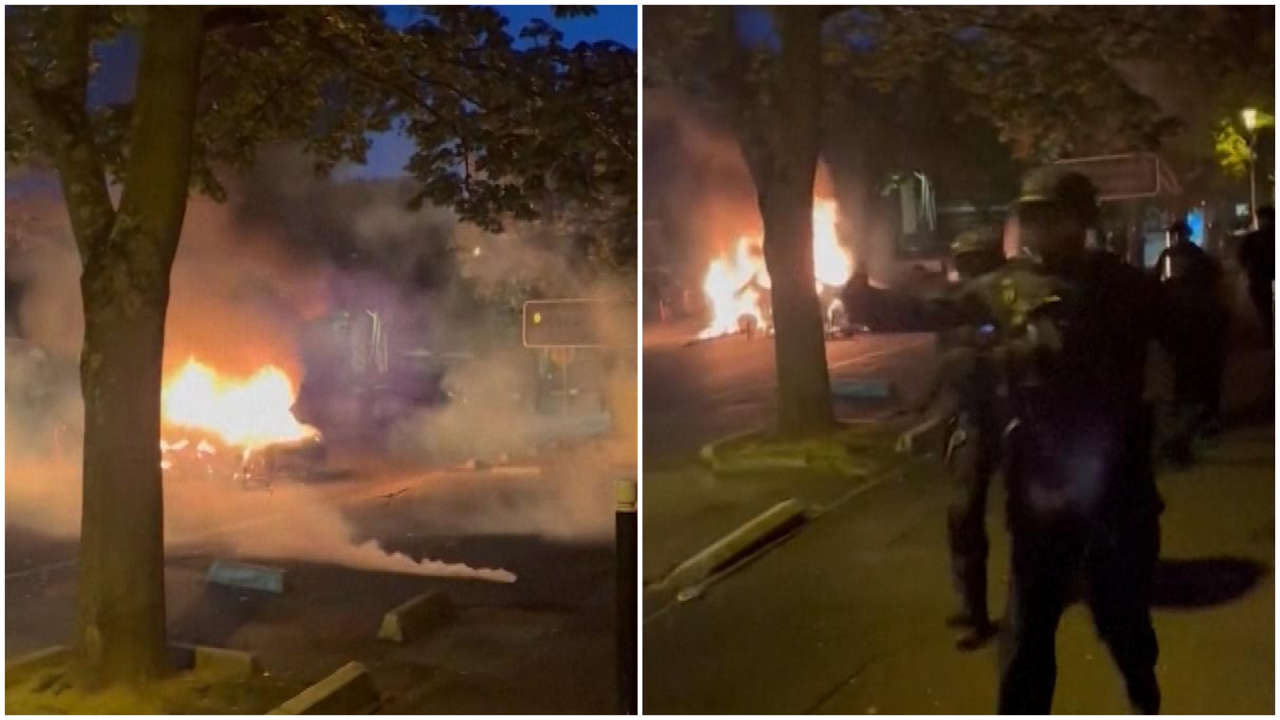 Paris: Angry clashes after delivery driver, 17, killed in police standoff