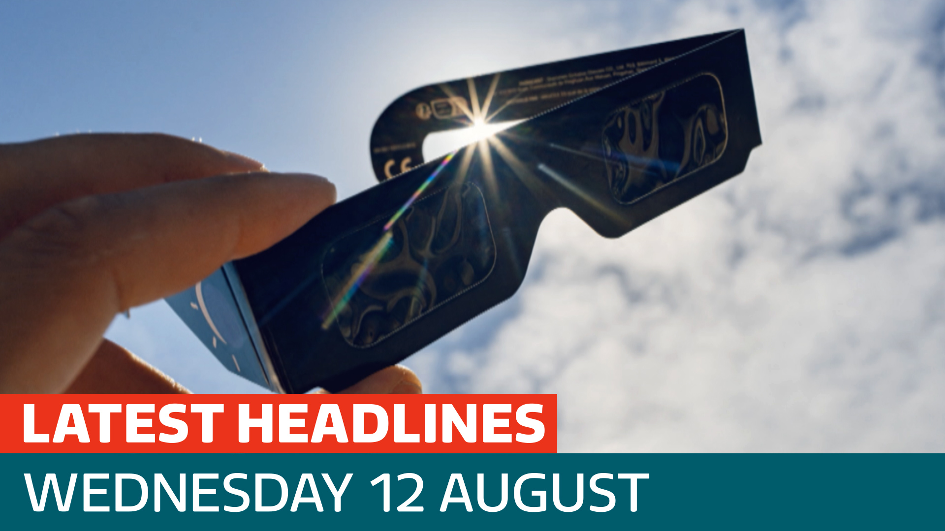 The latest headlines - as Europe to witness first solar eclipse in nearly 30 years