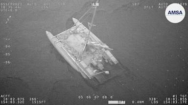 Men rescued off Australian coast after sharks attacked inflatable boat