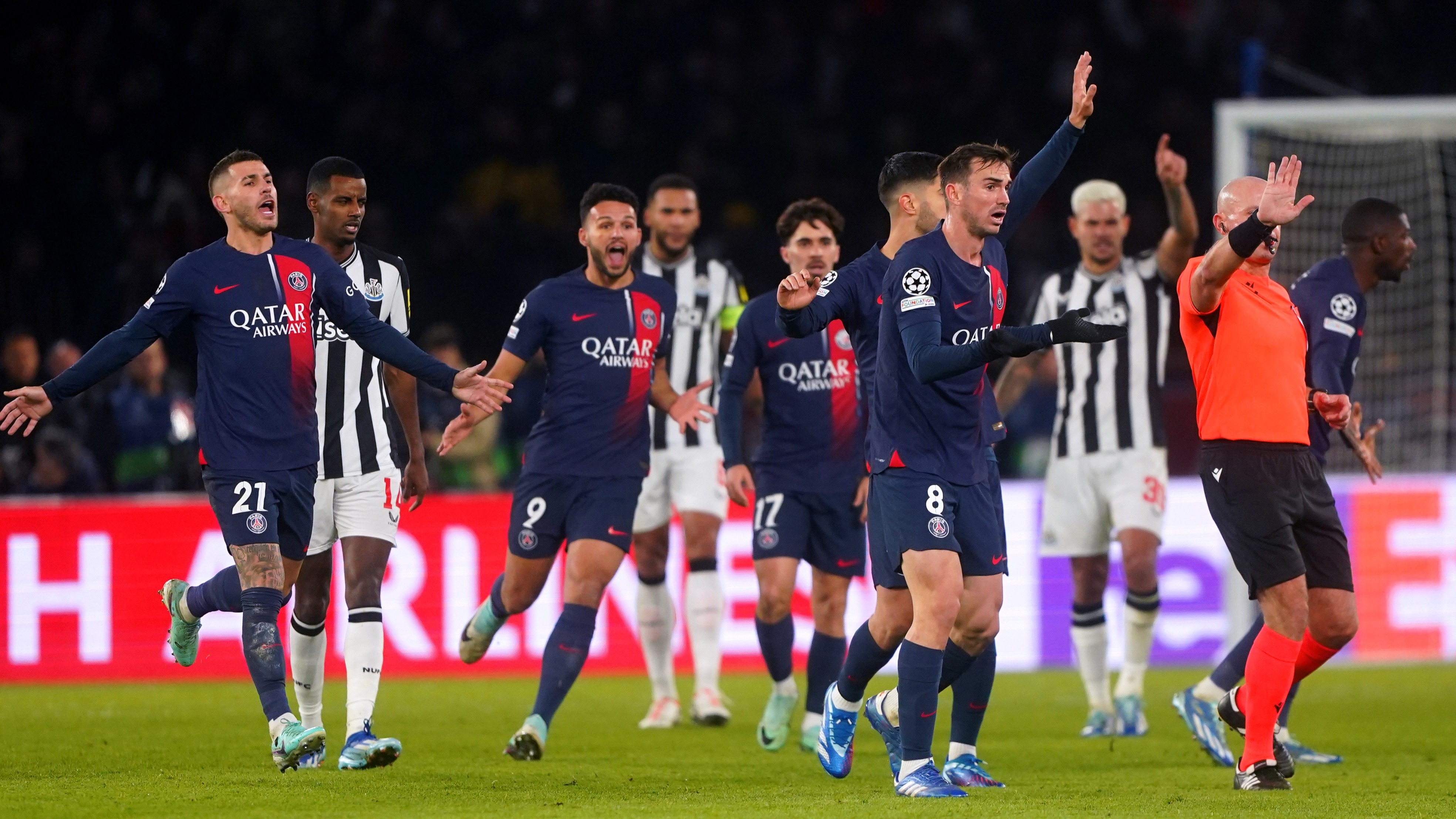 Newcastle vs. PSG: Magpies denied famous win after controversial VAR  penalty decision