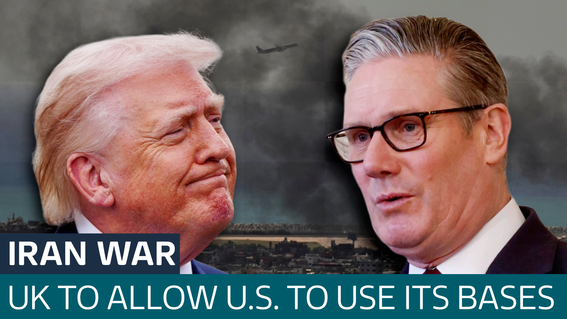 UK to allow US to use British bases to strike Iranian sites targeting Strait of Hormuz - Latest From ITV News