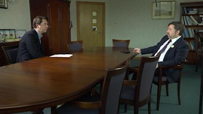 UTV's Paul Reilly talks to Health Minister Robin Swann for UP Close: Unlocking the Virus.