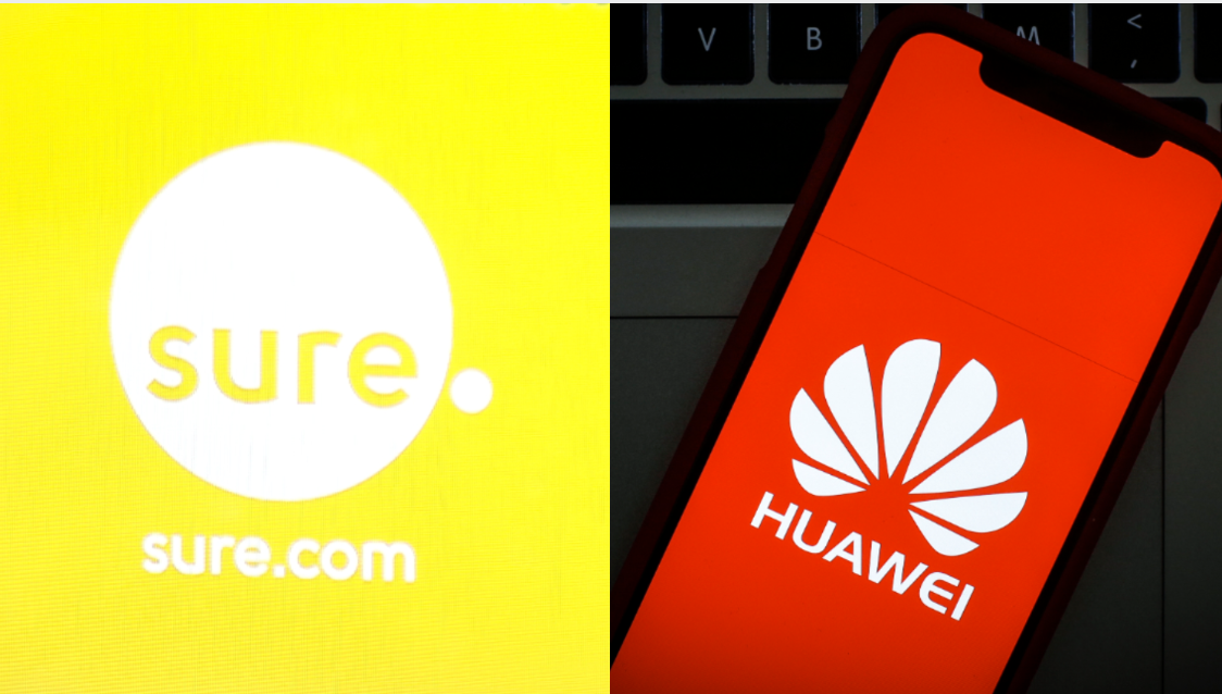 Mobile network Sure uses Huawei technology | ITV News Channel