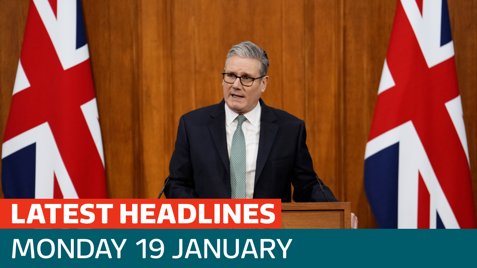 The latest headlines - as Starmer delivers emergency press conference over Trump Greenland threats - Latest From ITV News