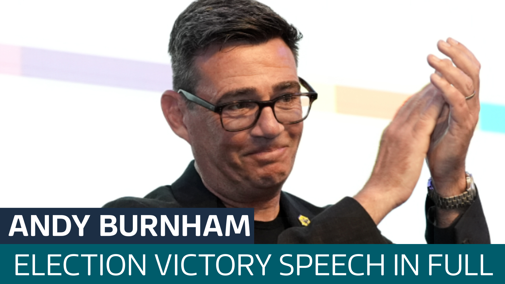 Watch as Andy Burnham details his priorities after by-election win