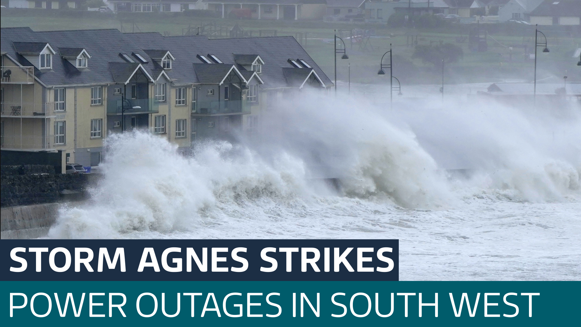 Storm Agnes batters UK and Ireland overnight - Latest From ITV News