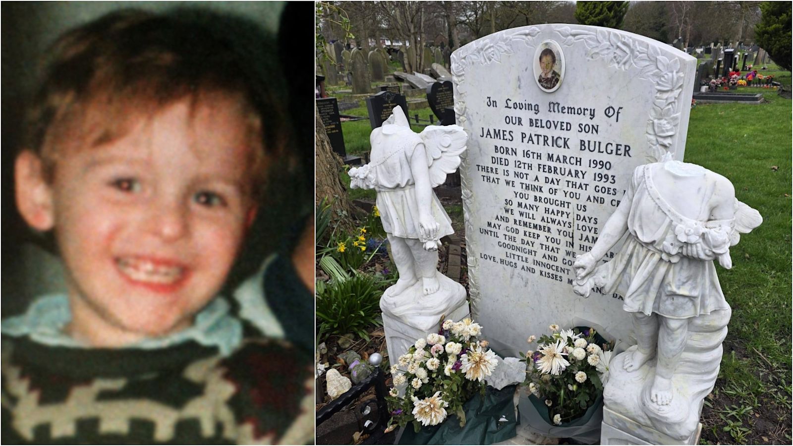 Mother of murdered toddler James Bulger left 'devastated' after son's grave vandalised | ITV News Granada