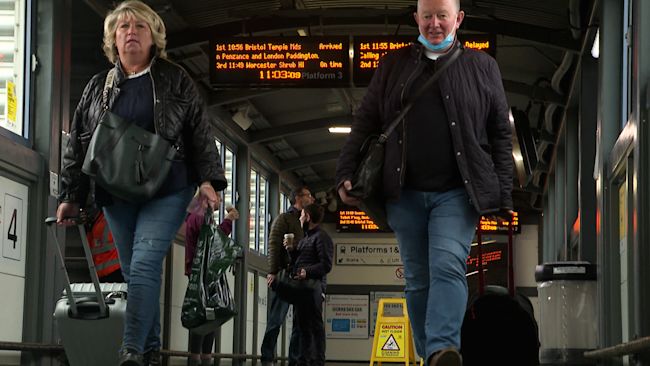Passengers are Bristol Parkway