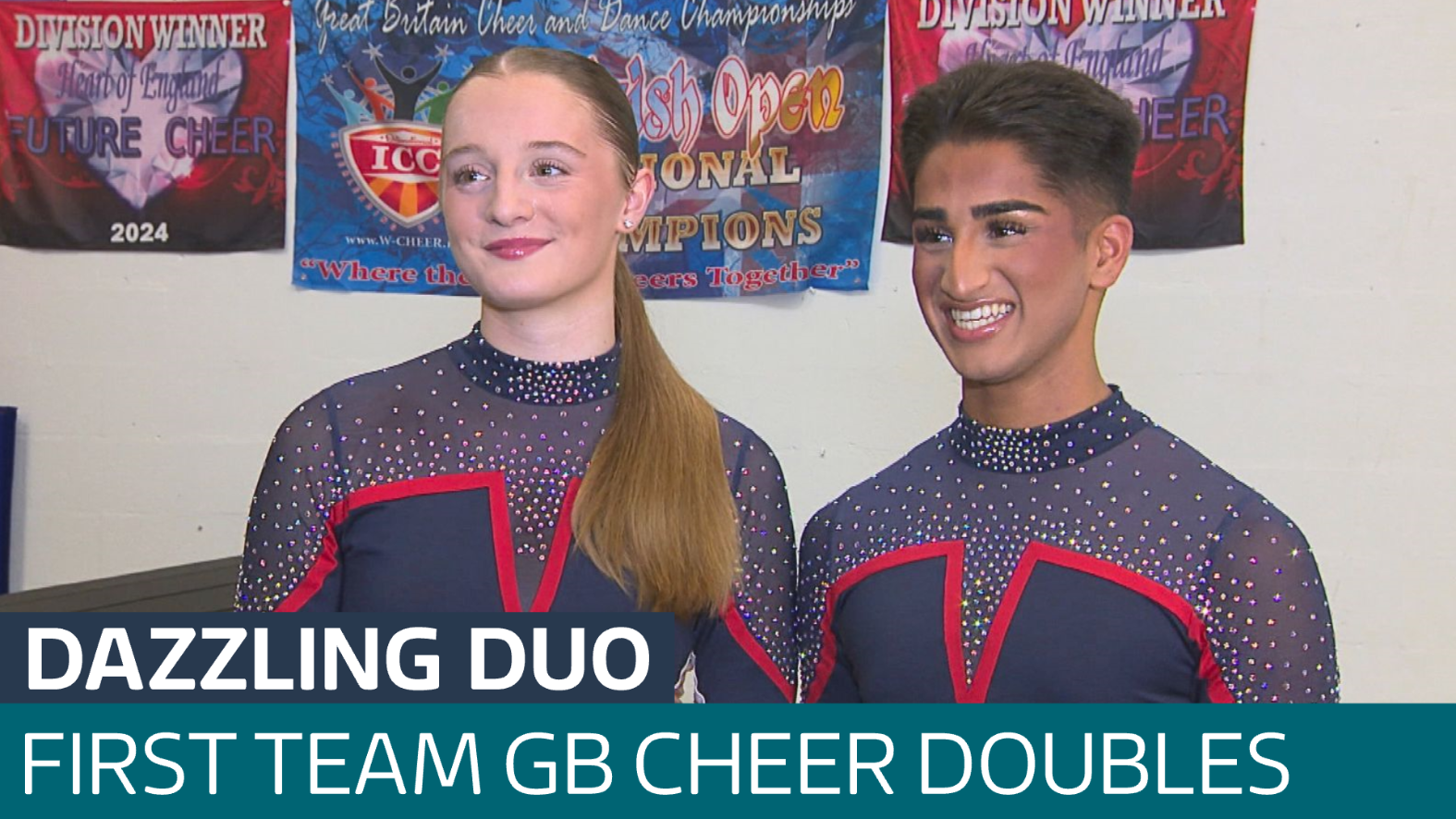 First Team GB cheerleading pair to compete on the world stage - Latest ...