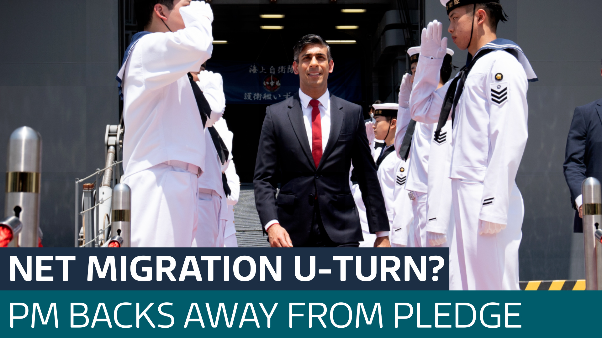 Rishi Sunak backs away from manifesto pledge to lower net migration ...