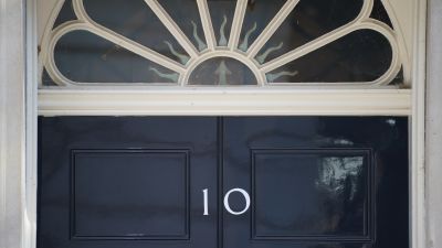 Downing Street Number 10 door
PA