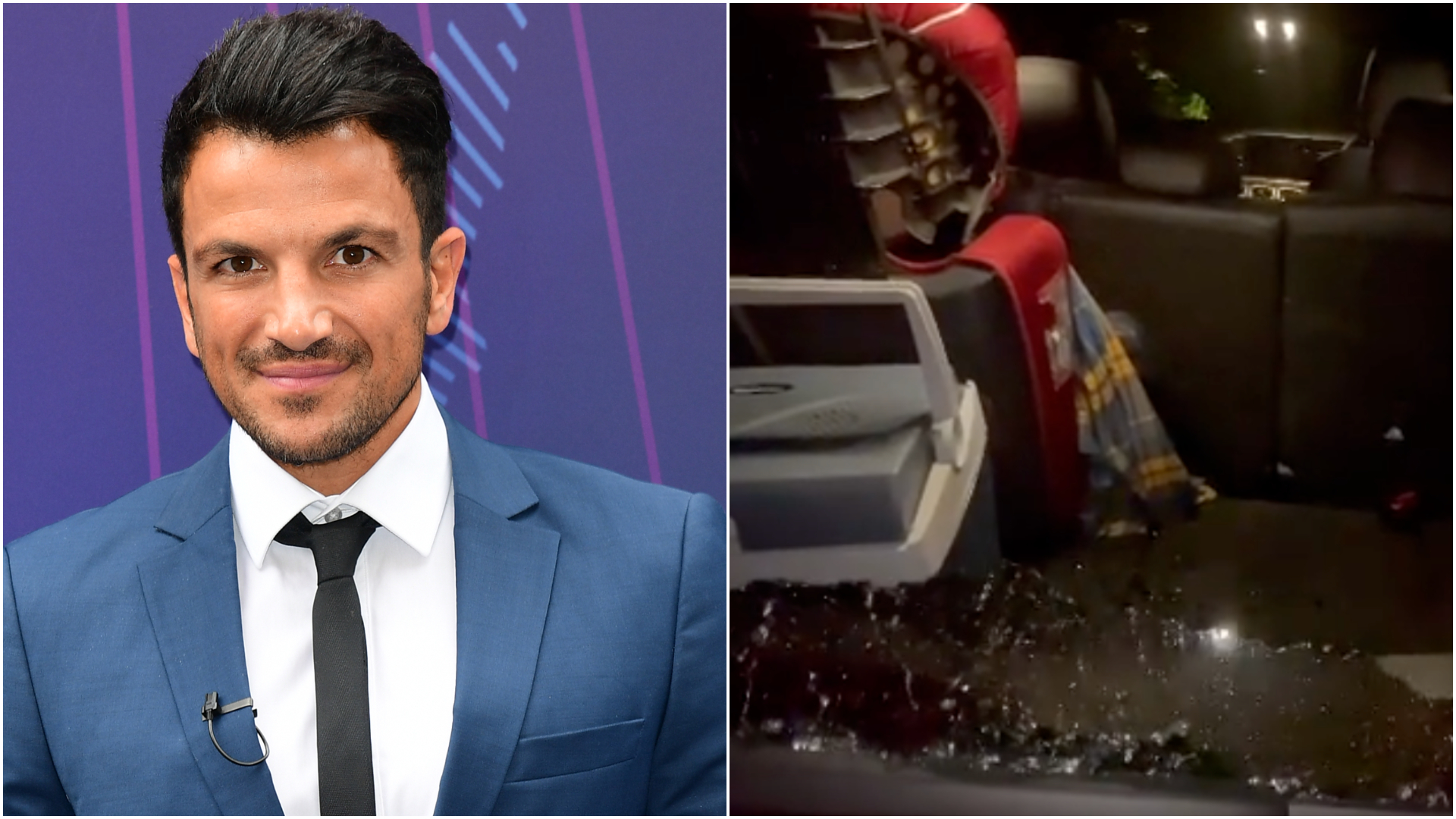 Peter Andre's car smashed by thieves as Grease star performs in West End ITV News London