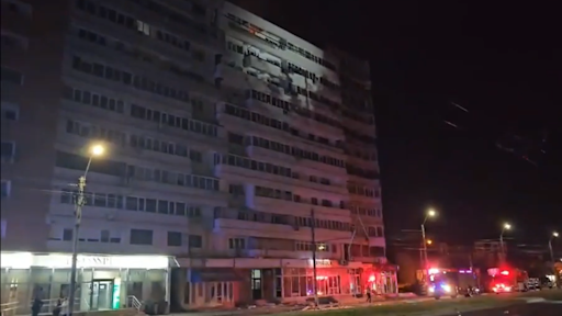 Drone hits Romanian apartment block as Nato condemns Russia's 'recklessness'