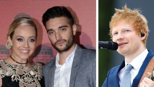 Tom Parker's widow Kelsey has thanked Ed Sheeran for helping the family with medical bills.
Credit: PA