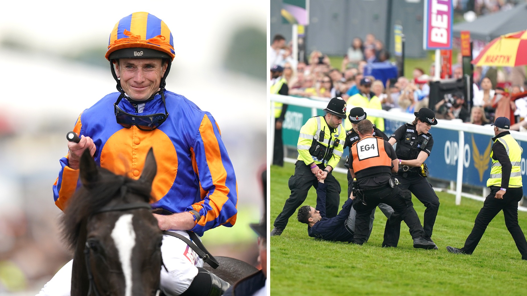 Auguste Rodin wins the Epsom Derby after protester storms the course - Vimarsana News