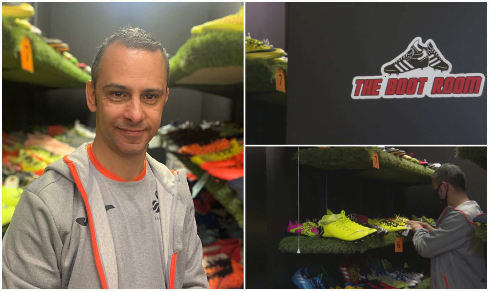 The father from Neath donating football boots to children who can't ...
