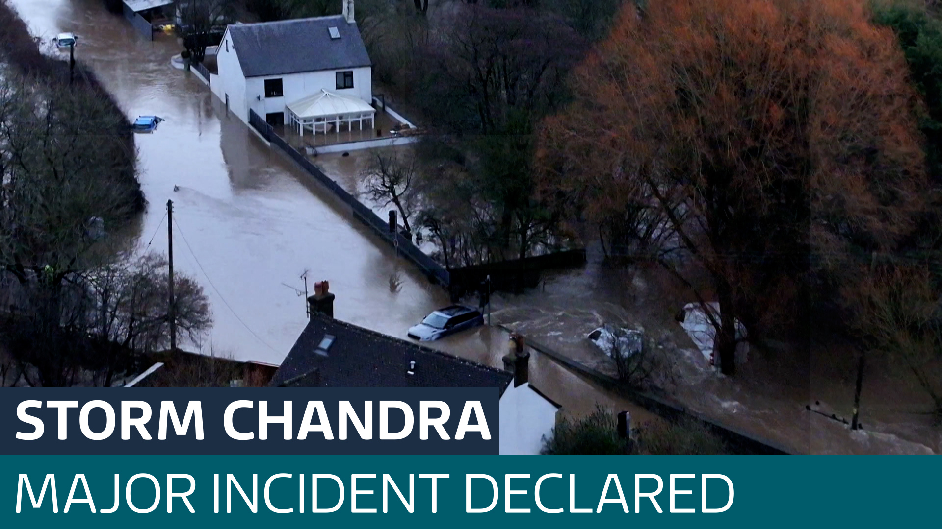Storm Chandra: homes, businesses and transport affected with more flooding expected - Latest From ITV News