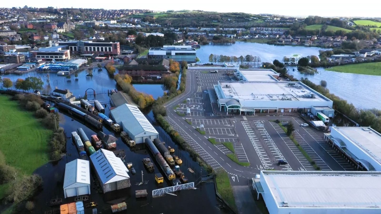 Downpatrick Asda closed for foreseeable future after flooding