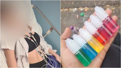 Girl 'nearly died' after inhaling vape spiked with zombie drug spice | ITV News Girl 'nearly died' after inhaling vape spiked with zombie drug spice | ITV News