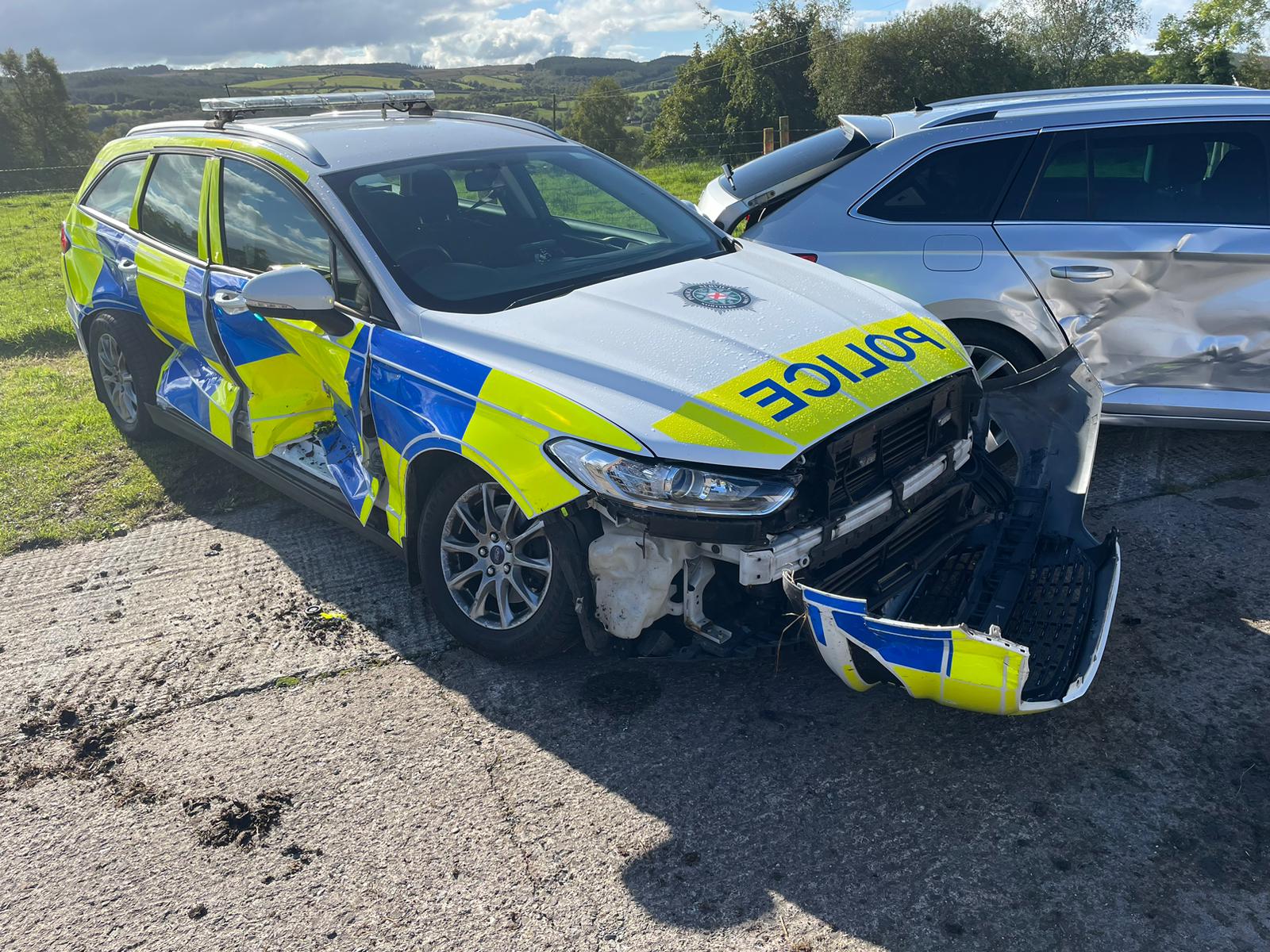 Man Arrested On Suspicion Of Attempted Murder After Police Cars Rammed ...