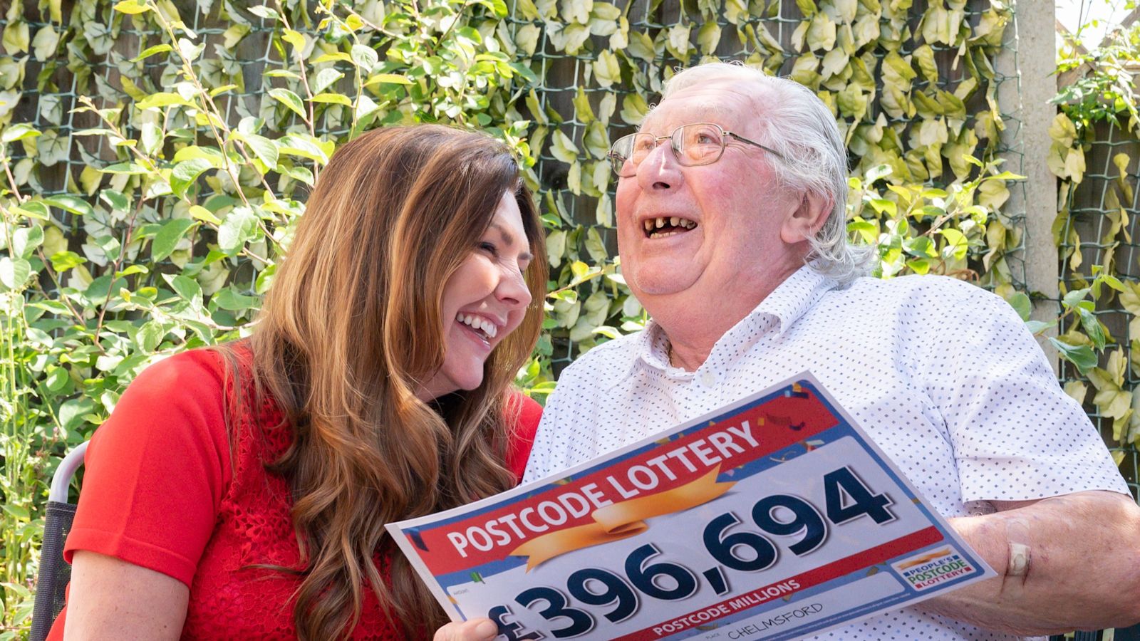 Blind ex-Royal Marine wins £400,000 on People's Postcode Lottery in ...
