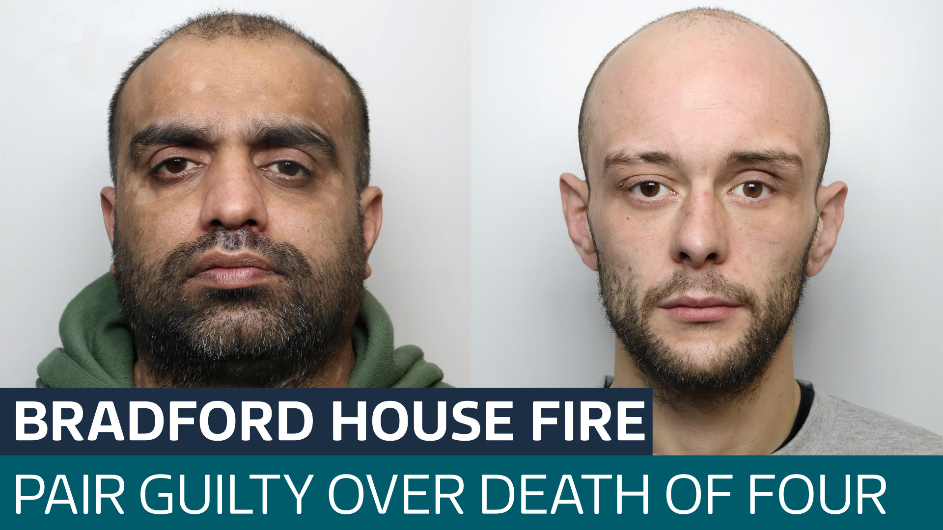 Two men guilty of killing woman and three children in Bradford house ...
