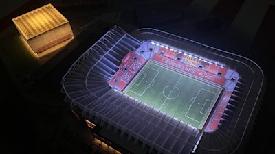 Miniature top stadium lights