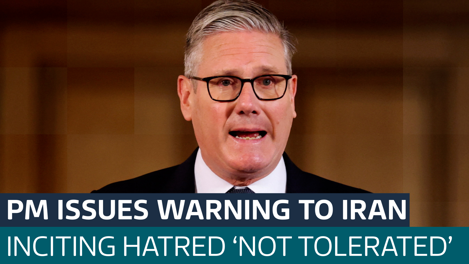 PM warns Iran that efforts to stir up violence and hatred in UK 'will not be tolerated' - Latest From ITV News