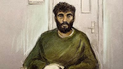 Hassan Jhangur court sketch
