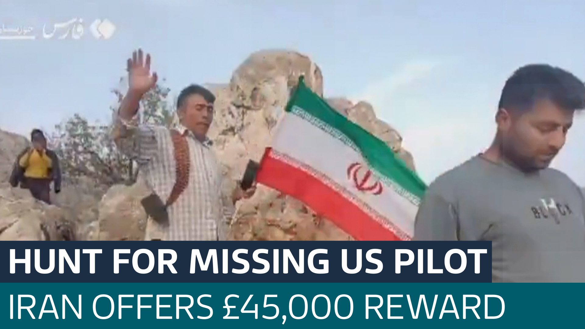 Iran offers £45,000 for missing US pilot as strikes hit nuclear plant site - Latest From ITV News