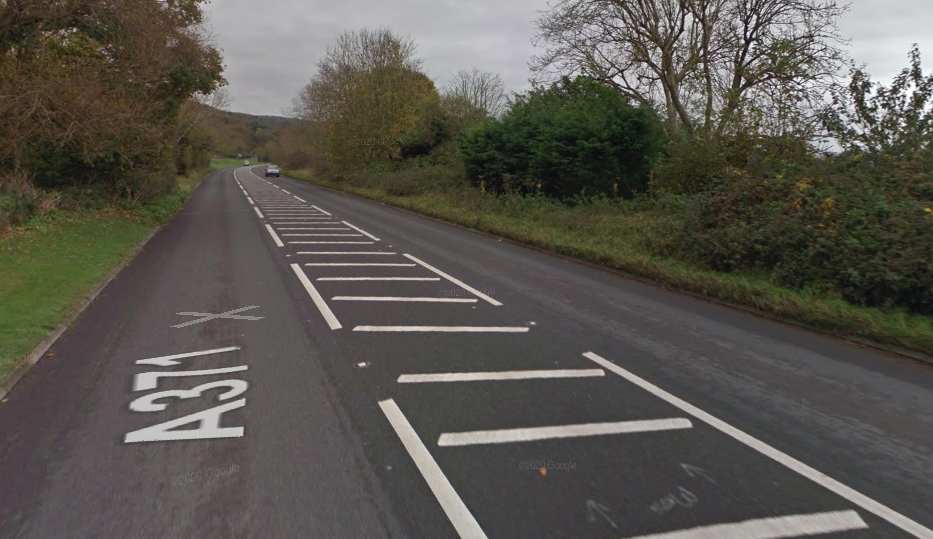 Axbridge A371 crash Motorcyclist dies after collision in Somerset