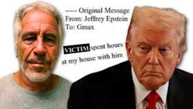 Trump 'spent hours' with sex trafficking victim at Epstein's house