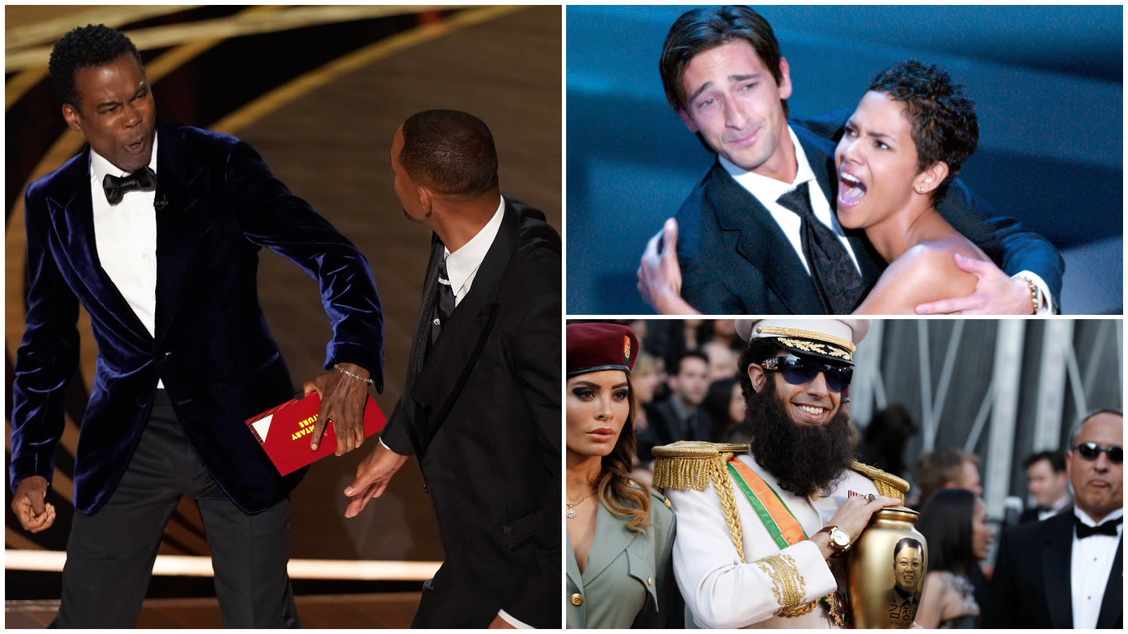 Five Of The Most Shocking And Memorable Oscars Moments Itv News 