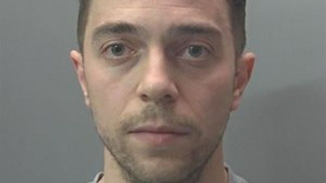 Baris Timocin threw drugs out of his window and has now been jailed for a year and nine months.
Copyright: Cambs Police
