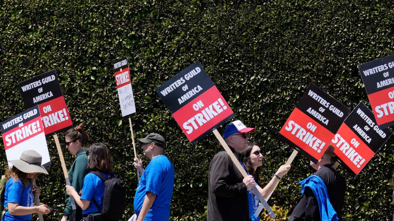 Hollywood writers and studios end walkout but actors keep striking