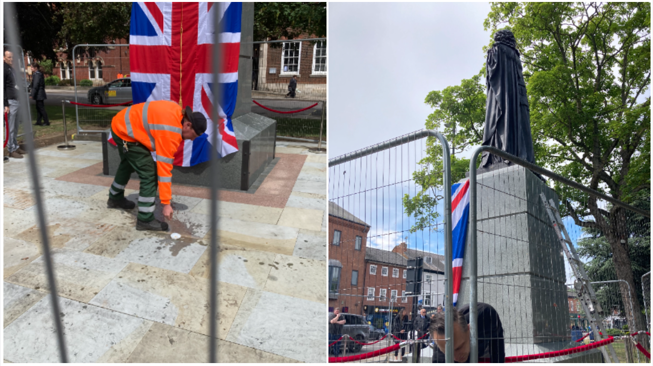 Controversial Margaret Thatcher Statue Vandalised For A Third Time Ahead Of Unveiling Itv News