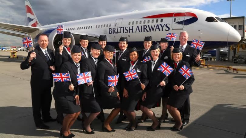 british airways flight attendant