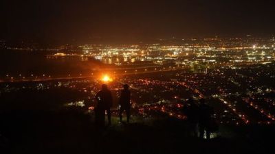 View from Belfast's Cavehill. Pic Niall Carson PA