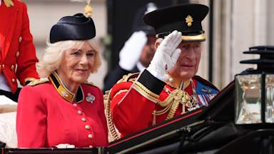 Royal family marks King’s official birthday with Trooping the Colour