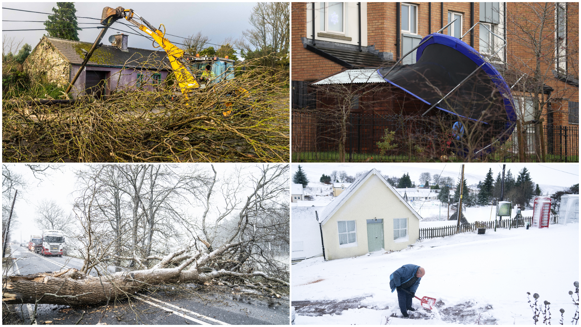 Storm Barra: Power Lines And Properties Damaged As High Winds Batter ...