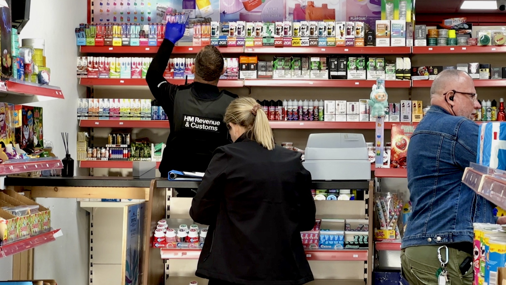 are vape shops money laundering fronts Fake Labubu dolls, vapes and cigarettes seized by police during organised  crime operation